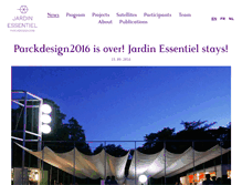 Tablet Screenshot of parckdesign.be